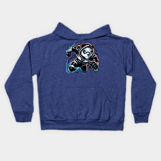 Panda Powering up Kids Hoodie